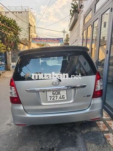 Toyota Innova 2012 Bạc Số sàn