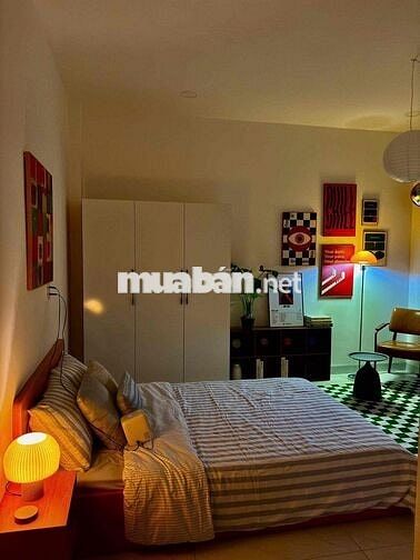 studio cho thuê full nội thất ( tại Him Lam, hình thật 100%)