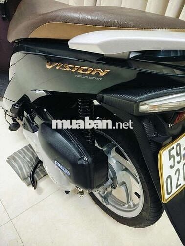 Honda Vision 2019 Cao cấp Smartkey Xanh rêu