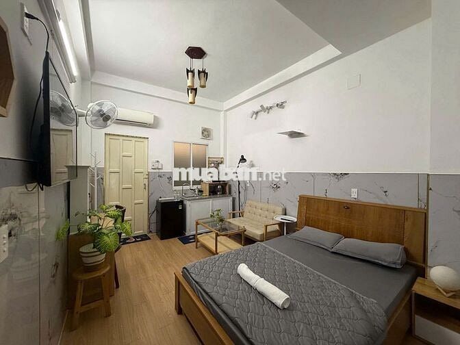 Studio trệt ngay gần Q1, PXL Phòng đẹp giá tốt
