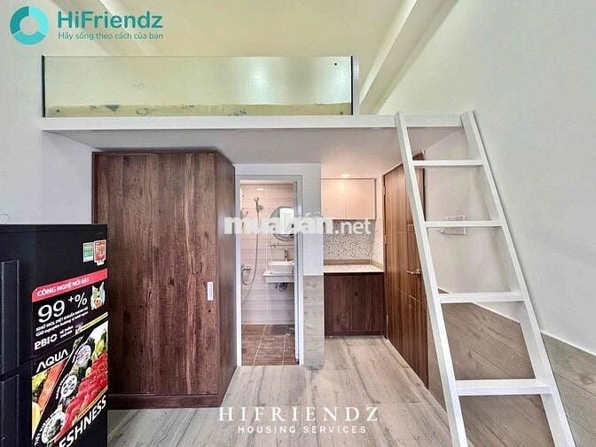 CHDV Duplex Siêu Xinh Full NT,Thang Máy , Gần ĐH Y Dược , UEH -HF