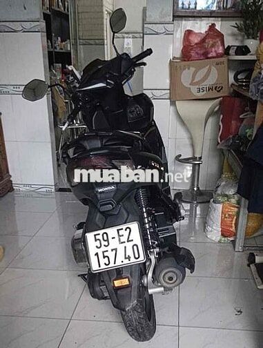 Honda Air Blade 160cc xám đen 2022