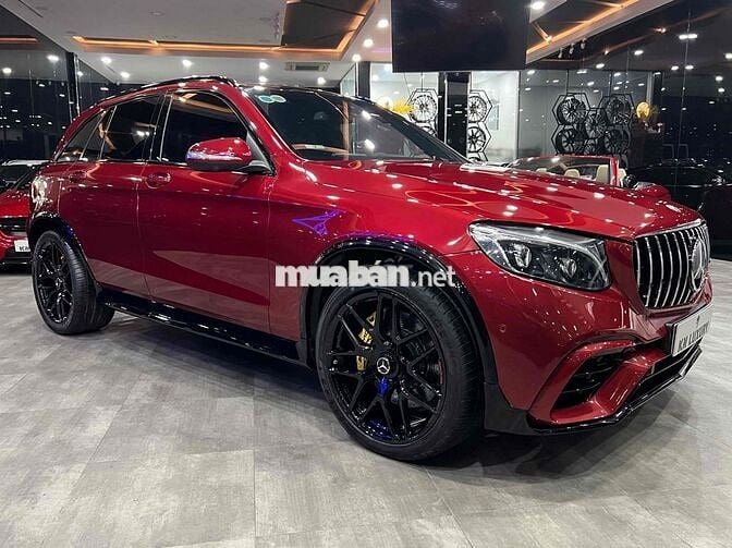 Mercedes GLC300 GLC63s 2019 56.000km Đỏ