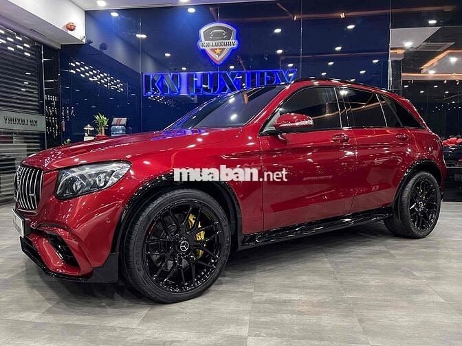 Mercedes GLC300 GLC63s 2019 56.000km Đỏ