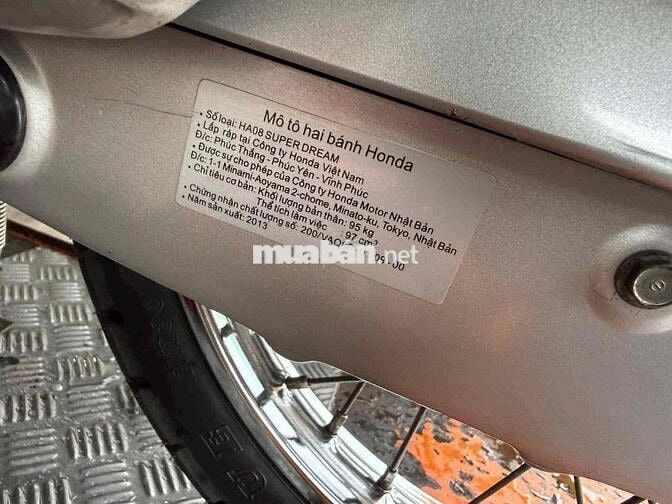 Honda Super Dream 2013 Nâu 18060 km