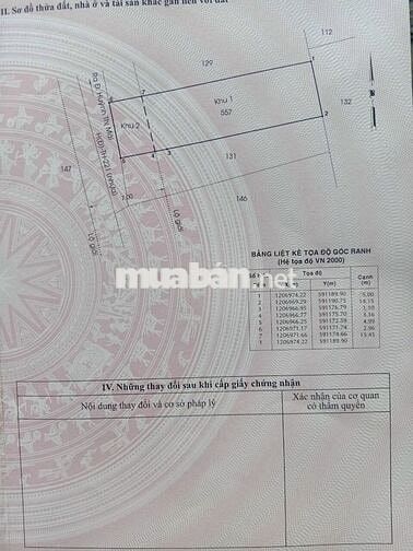 Tôi Bán gấp đất 95m2 1tỷ5 đường Đỗ Văn Dậy xã Tân Hiệp gần chợ Hóc Môn