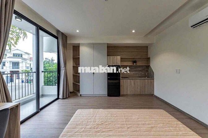 CHDV STUDIO BAN CÔNG THOÁNG - 35M2 FULL NT NGAY UEH, BKU, HUFLIT