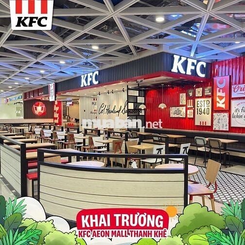 [KFC ĐÀ NẴNG] TÌM 15 PHỤC VỤ/BẾP