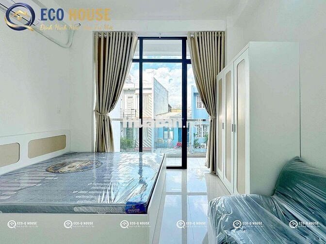 🌿 STUDIO BAN CÔNG DÀI - CỬA KÍNH FULL TRẦN - FULL NỘI THẤT - DỌN VÀO Ở