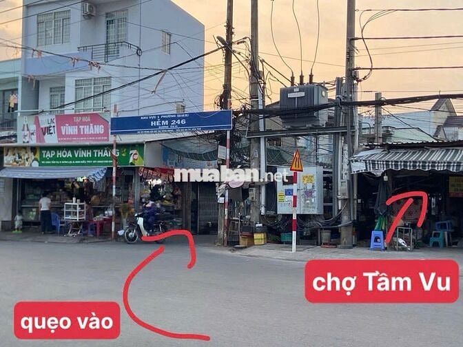 BÁN GẤP ĐẤT THỔ CƯ NỞ HẬU – HẺM 246 TẦM VU