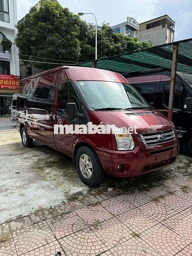 Ford Transit 2017 Luxury 16 chỗ Số sàn Đỏ