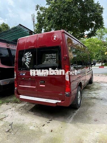 Ford Transit 2017 Luxury 16 chỗ Số sàn Đỏ
