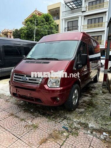 Ford Transit 2017 Luxury 16 chỗ Số sàn Đỏ
