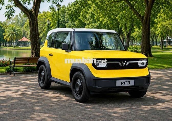 VinFast VF3 4 chỗ màu Vàng