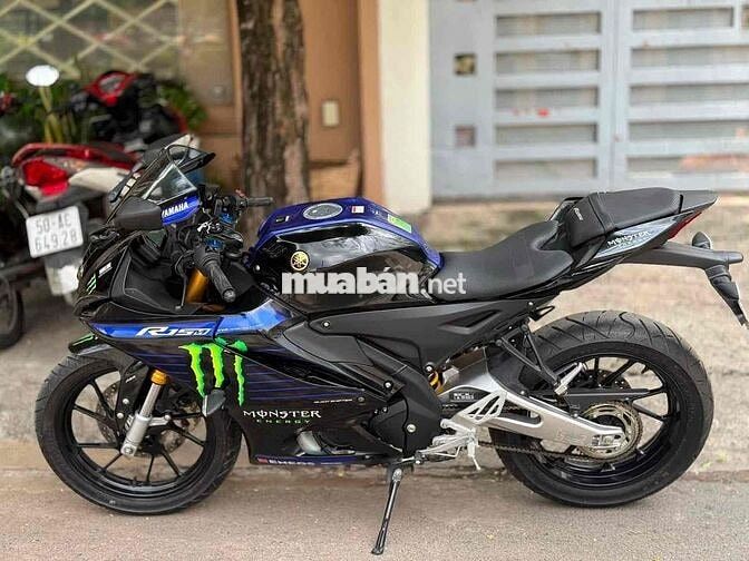 Yamaha R15M 2022 1300 km Đen, Xanh