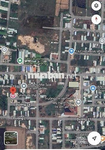 Bán Đất KDC Trần Anh đường nhựa 6m thông, DT: 5 x 17m