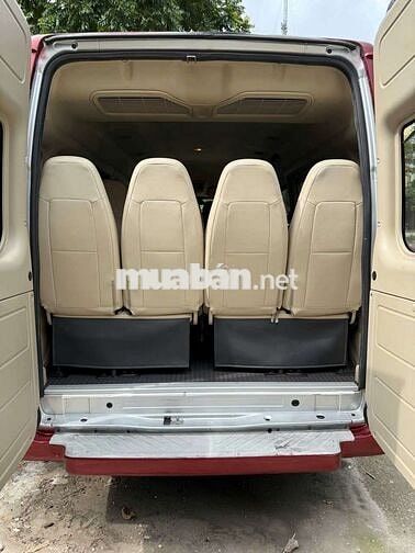 Ford Transit 2017 Luxury 16 chỗ Số sàn Đỏ
