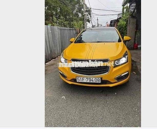 Chevrolet Cruze 2016 Vàng Số sàn 69k km