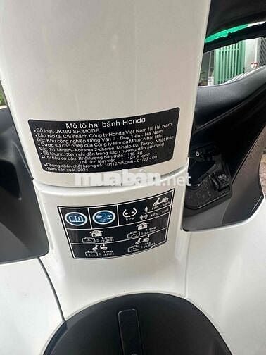 Honda SH Mode 2024 zin dep vĩnh long