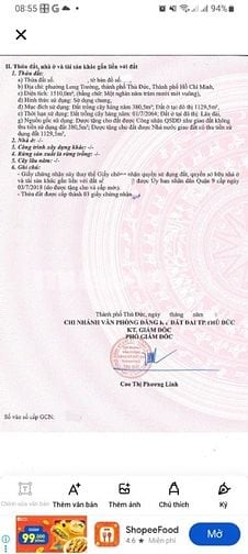 SIÊU PHẨM ĐẤT MẶT TIỀN TRƯỜNG LƯU – THỔ CƯ 1130M2. 💰Giá đầu tư 55 tỷ