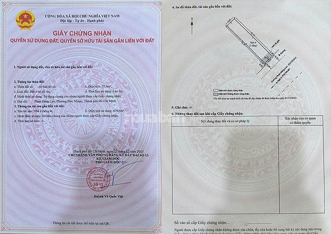 Bán nhà mặt tiền Phan Đăng Lưu, Phú Nhuận, 77.4m² đất, ngang 4m