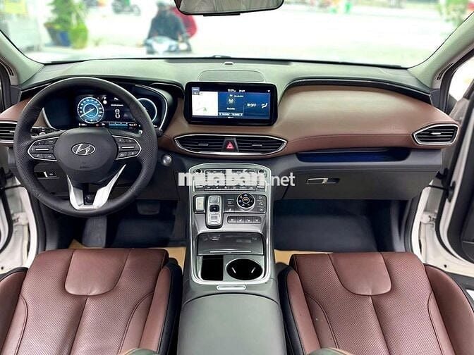 Hyundai Santafe 2022 Premium Cao Cấp Trắng