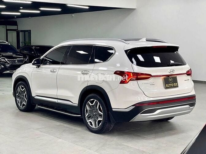 Hyundai Santafe 2022 Premium Cao Cấp Trắng