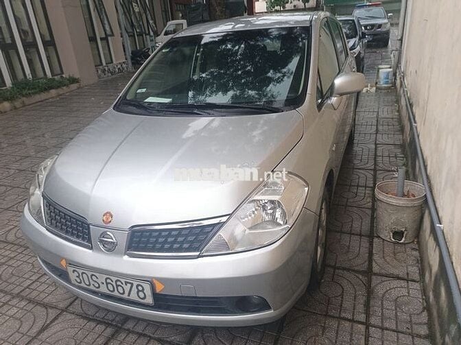 Nissan Tiida AT 2007 Bạc 1.8L 110000 km
