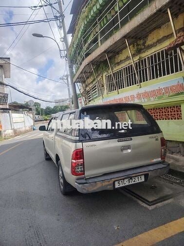 Toyota Hilux 2012 Bạc Da Màn hình Android