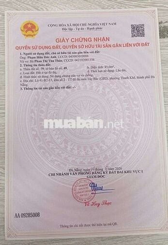 Bán lô đất đường Bàu năng 7 gần bến xe
