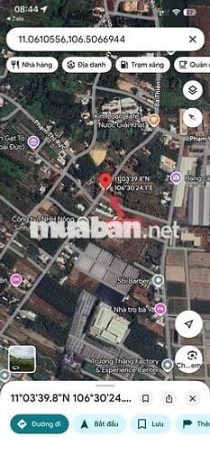 Bán lô đất 100m2 giá 900triệu đường Bà Thiên Cách Uỷ Ban Nhuận Đức 1km
