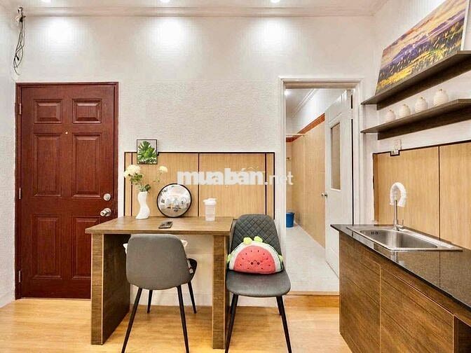 CĂN HỘ STUDIO CỬA SỔ THOÁNG MÁT TÁCH BẾP NGAY GẦN NGÃ NĂM CHUỒNG CHÓ