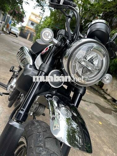 Honda Monkey 125 Đen, Bạc 10.800 km BSTP