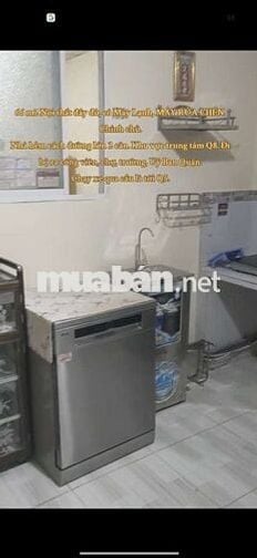 ​Chính chủ Nhà 66m2 gần UBND Q8, Aeon. Camera, Máy lạnh, Máy rửa chén