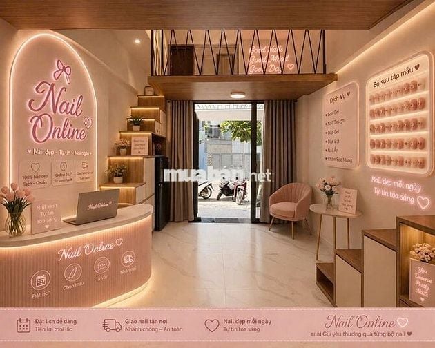 CHO THUÊ KIOT KINH DOANH ONL + TIỆM NAIL NGAY LÊ ĐỨC THỌ - CHỢ AN NHƠN