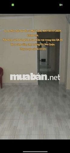 ​Chính chủ Nhà 66m2 gần UBND Q8, Aeon. Camera, Máy lạnh, Máy rửa chén
