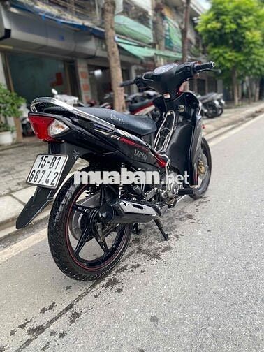 Yamaha Sirius FI Đỏ đen Xăng
