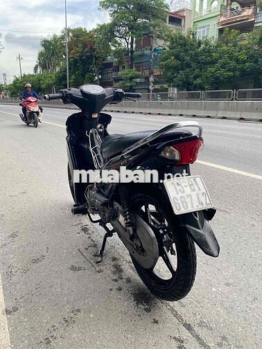 Yamaha Sirius FI Đỏ đen Xăng