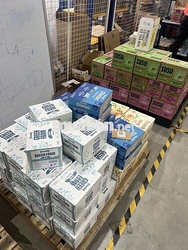 LƯƠNG NGÀY - ĐÓNG GÓI HÀNG MỸ PHẨM SỮA TÃ