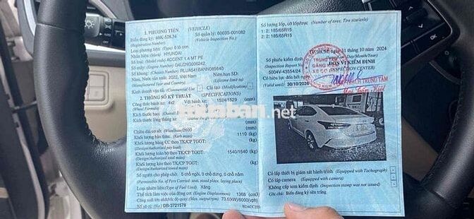 Hyundai Accent 2022 Số sàn Trắng