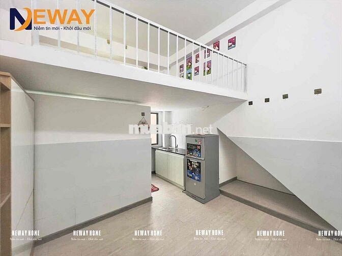 Duplex cửa sổ trời gần đh Nguyễn Tất Thành, đh Luật, gần cầu Ông Lãnh