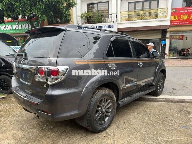 Toyota Fortuner Máy dầu 7 chỗ Xám 2016