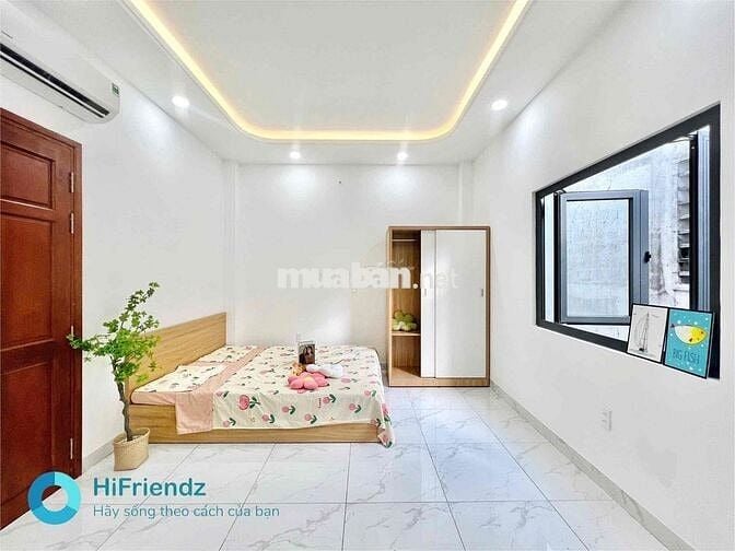 Studio Cửa sổ trời, 25m2, Full nội thất đường Nguyễn Sơn, ĐH Văn Hiến