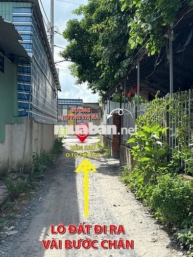 🔥 LÔ ĐẤT ĐẸP – 2 MẶT TIỀN TRƯỚC SAU - HUỲNH THỊ NA, HÓC MÔN 🔥