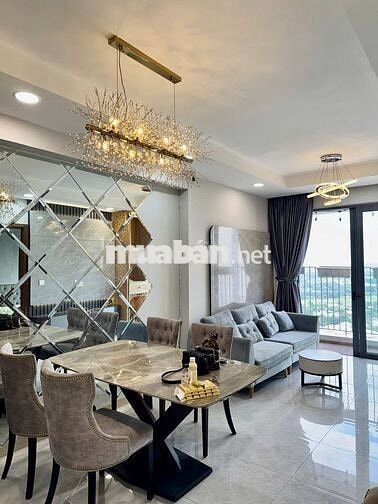 [CHO THUÊ] CĂN GÓC 2PN PEGASUITE  Q8 -75M² –VIEW LANDMARK, 14 TR/THÁNG