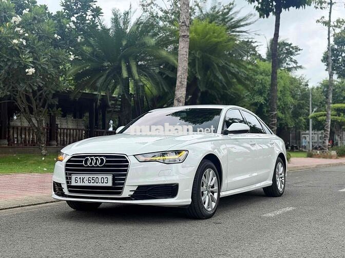 Audi A6 1.8 TFSI 2015 Trắng 90.000 Miles