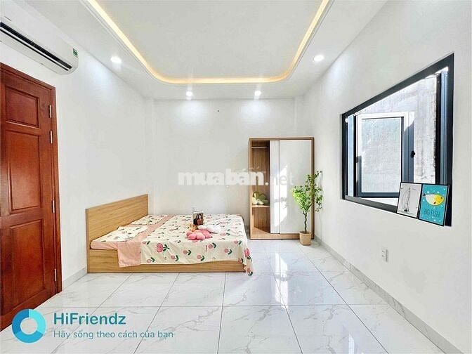 Studio Cửa sổ trời, 25m2, Full nội thất đường Nguyễn Sơn, ĐH Văn Hiến