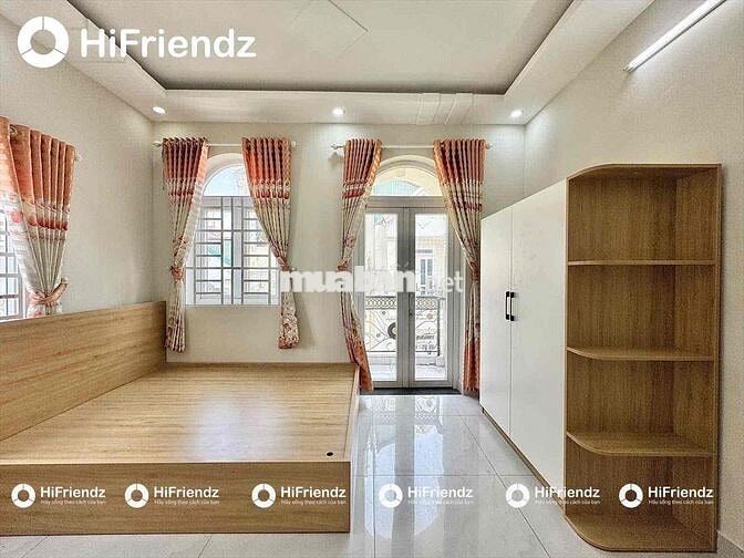 CHO THUÊ PHÒNG BAN CÔNG GẦN EMAT PHAN HUY ÍCH FULL NỘI THẤT MỚI