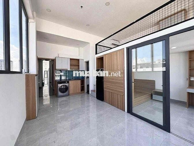 Căn Duplex 2 Không Gian Ngủ ngay Sân Bay - ĐH Swinburne - Bạch Đằng