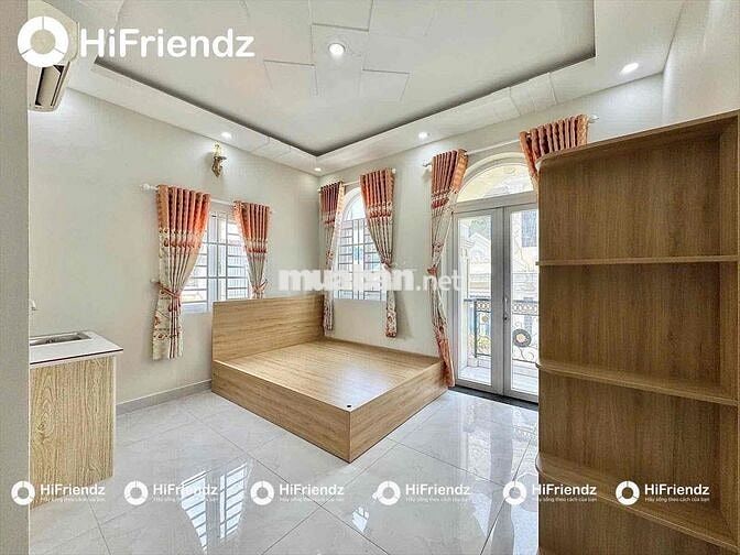 CHO THUÊ PHÒNG BAN CÔNG GẦN EMAT PHAN HUY ÍCH FULL NỘI THẤT MỚI